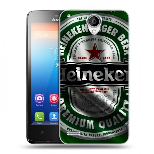 Дизайнерский пластиковый чехол для Lenovo S890 Heineken