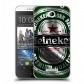 Дизайнерский пластиковый чехол для HTC Desire 616 Heineken