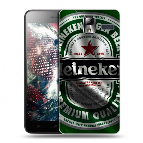 Дизайнерский силиконовый чехол для Lenovo S580 Ideaphone Heineken