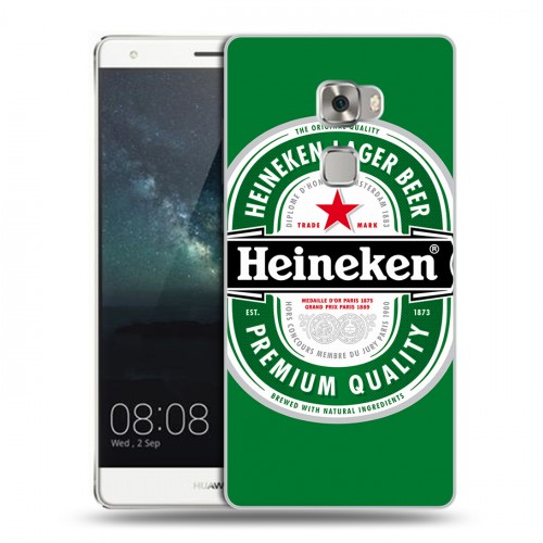 Дизайнерский пластиковый чехол для Huawei Mate S Heineken