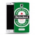 Дизайнерский пластиковый чехол для Lenovo A2010 Heineken