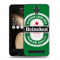 Дизайнерский пластиковый чехол для ASUS Zenfone Go Heineken