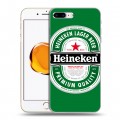 Дизайнерский пластиковый чехол для Iphone 7 Plus / 8 Plus Heineken