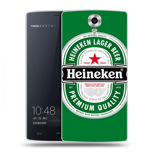 Дизайнерский силиконовый чехол для Homtom HT7 Heineken