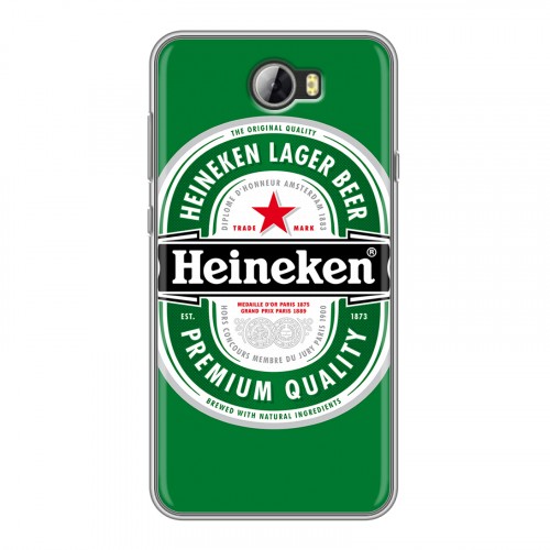 Дизайнерский пластиковый чехол для Huawei Y5 II Heineken