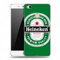 Дизайнерский пластиковый чехол для ZTE Nubia N1 Heineken