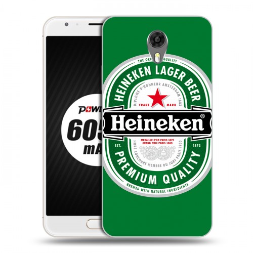 Дизайнерский пластиковый чехол для Ulefone Power 2 Heineken