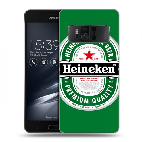 Дизайнерский силиконовый чехол для ASUS ZenFone AR Heineken