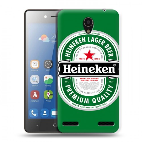 Дизайнерский силиконовый чехол для ZTE Blade L7 Heineken