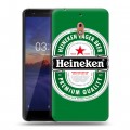 Дизайнерский силиконовый чехол для Nokia 2.1 Heineken