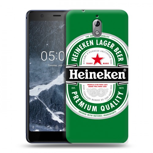 Дизайнерский силиконовый чехол для Nokia 3.1 Heineken