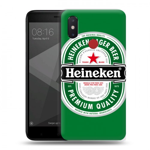 Дизайнерский пластиковый чехол для Xiaomi Mi8 SE Heineken