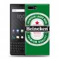 Дизайнерский пластиковый чехол для BlackBerry KEY2 Heineken