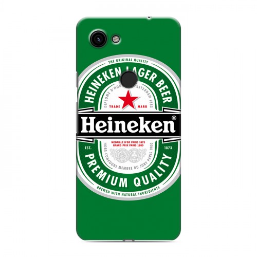 Дизайнерский пластиковый чехол для Google Pixel 3a Heineken
