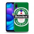 Дизайнерский пластиковый чехол для Xiaomi Mi Play Heineken