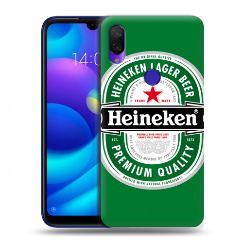 Дизайнерский пластиковый чехол для Xiaomi Mi Play Heineken