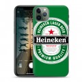 Дизайнерский пластиковый чехол для Iphone 11 Pro Heineken