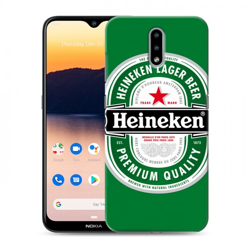 Дизайнерский силиконовый чехол для Nokia 2.3 Heineken