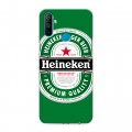 Дизайнерский силиконовый чехол для Realme C3 Heineken