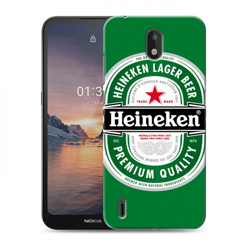 Дизайнерский силиконовый чехол для Nokia 1.3 Heineken