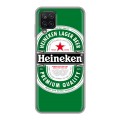 Дизайнерский силиконовый чехол для Samsung Galaxy A12 Heineken