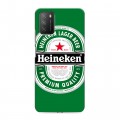 Дизайнерский пластиковый чехол для Xiaomi Poco M3 Heineken