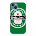 Дизайнерский силиконовый чехол для Iphone 13 Heineken