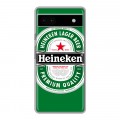 Дизайнерский силиконовый чехол для Google Pixel 6a Heineken