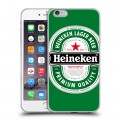 Дизайнерский силиконовый чехол для Iphone 6 Plus/6s Plus Heineken