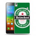 Дизайнерский пластиковый чехол для Lenovo A7000 Heineken