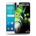 Дизайнерский пластиковый чехол для Huawei ShotX Heineken