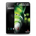 Дизайнерский пластиковый чехол для Doogee X5 Heineken