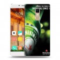 Дизайнерский пластиковый чехол для Elephone S3 Heineken