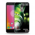 Дизайнерский пластиковый чехол для Lenovo K6 Heineken