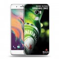 Дизайнерский пластиковый чехол для HTC One X10 Heineken