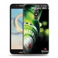 Дизайнерский силиконовый чехол для Alcatel A7 Heineken