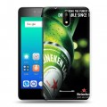 Дизайнерский силиконовый чехол для Micromax Q409 Heineken