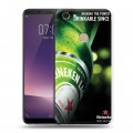 Дизайнерский пластиковый чехол для Vivo V7 Heineken