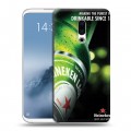 Дизайнерский силиконовый чехол для Meizu 16th Plus Heineken