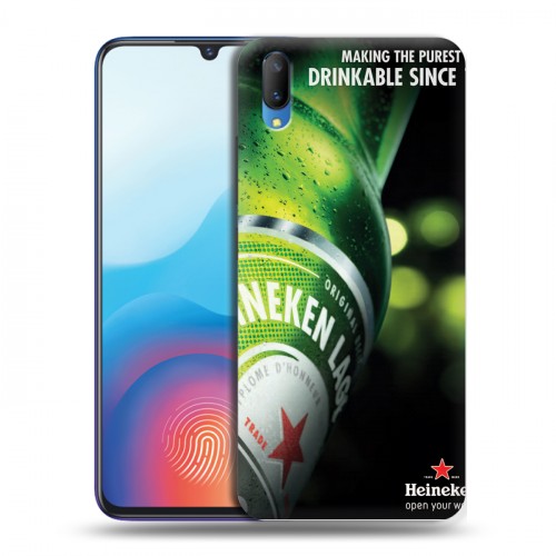 Дизайнерский пластиковый чехол для Vivo V11 Heineken