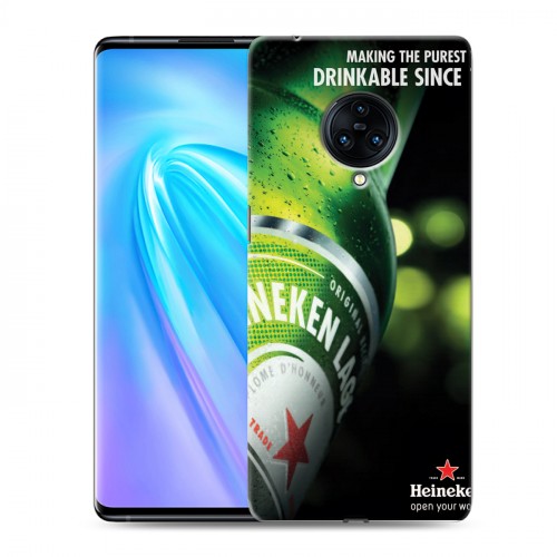 Дизайнерский пластиковый чехол для Vivo NEX 3 Heineken