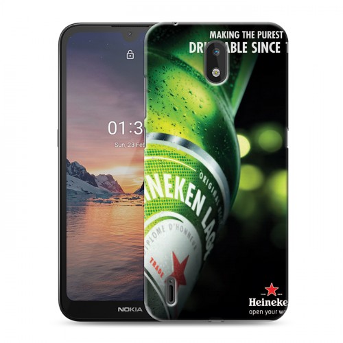 Дизайнерский силиконовый чехол для Nokia 1.3 Heineken