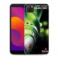 Дизайнерский силиконовый чехол для Huawei Honor 9S Heineken