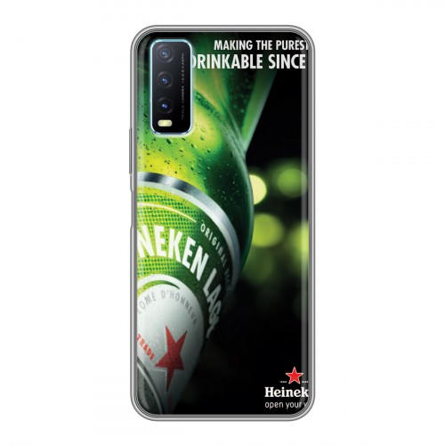 Дизайнерский силиконовый чехол для Vivo Y20 Heineken