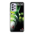 Дизайнерский силиконовый чехол для Samsung Galaxy A52 Heineken