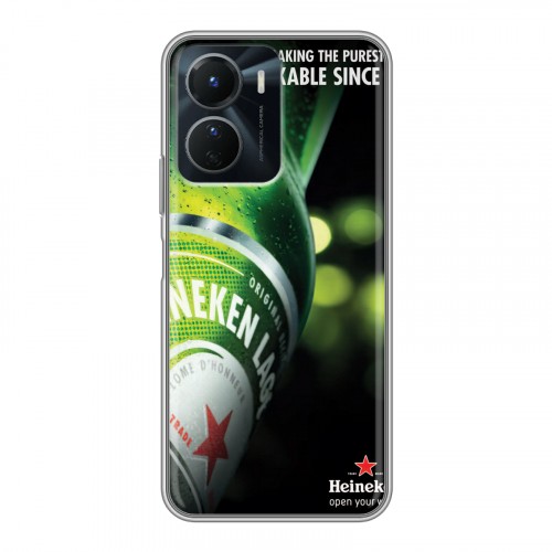 Дизайнерский пластиковый чехол для Vivo Y16 Heineken