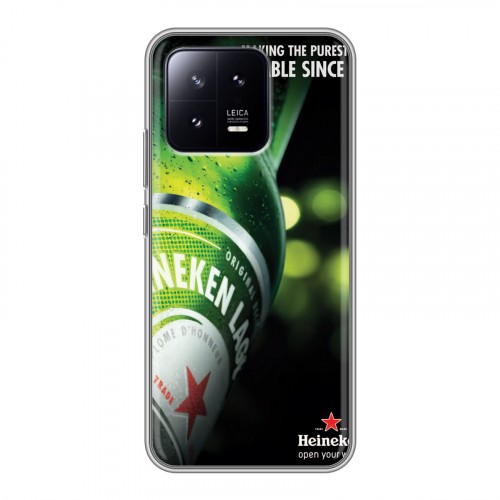 Дизайнерский силиконовый чехол для Xiaomi 13 Heineken