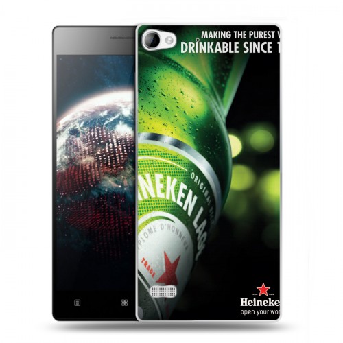 Дизайнерский пластиковый чехол для Lenovo Vibe X2 Heineken