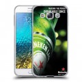 Дизайнерский пластиковый чехол для Samsung Galaxy E5 Heineken