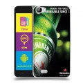 Дизайнерский пластиковый чехол для Explay Rio Heineken